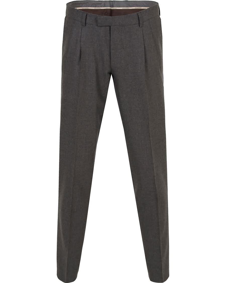 oscar jacobson david double plated trousers dark grey Offizielle pbfur